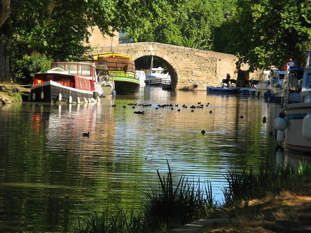 Chateau De La Motte - Entre Narbonne Et Le Canal Du Midi Marcorignan Экстерьер фото